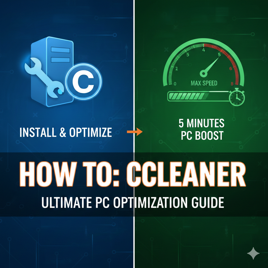 How to Install CCleaner and Optimize Your PC in 5 Minutes