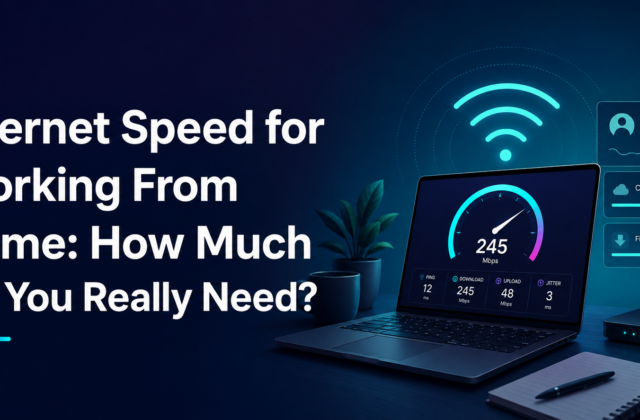 Internet Speed for Working From Home: How Much Do You Really Need?